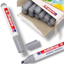 Marker Pens Grey EDDING 9 Colour - Touch Up Frame Moulding Mitre before joining