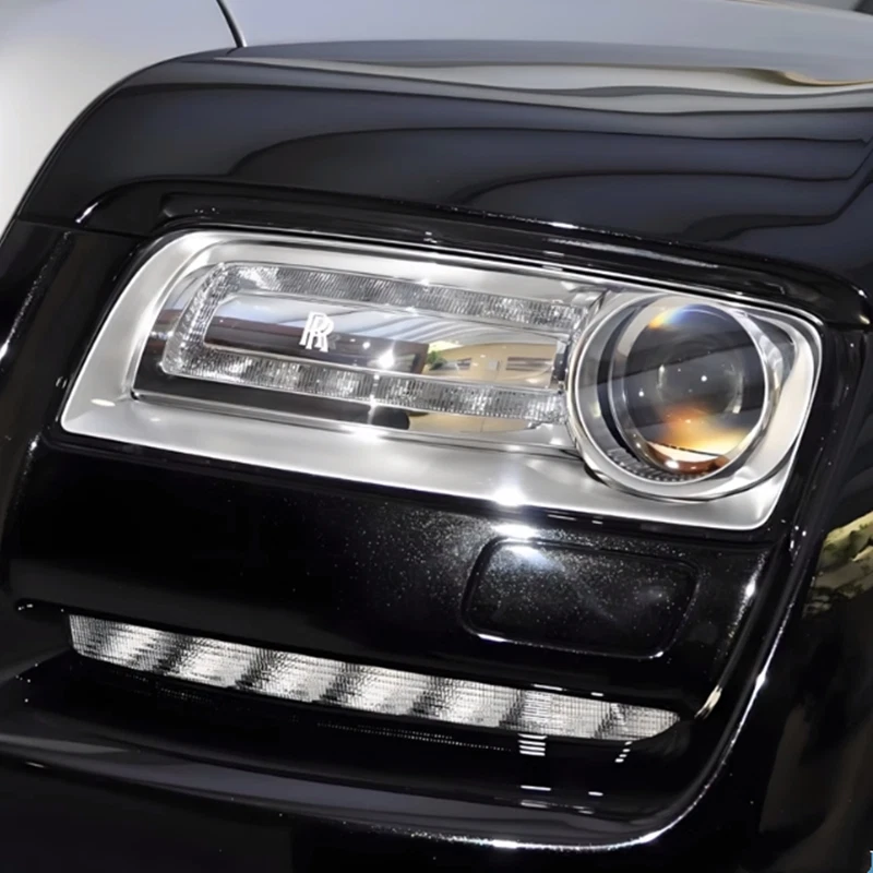 Right Clear Headlight Lens Cover Headlamp Lens Glue For Rolls-Royce Ghost 10-14 — 第 4/4 张图片