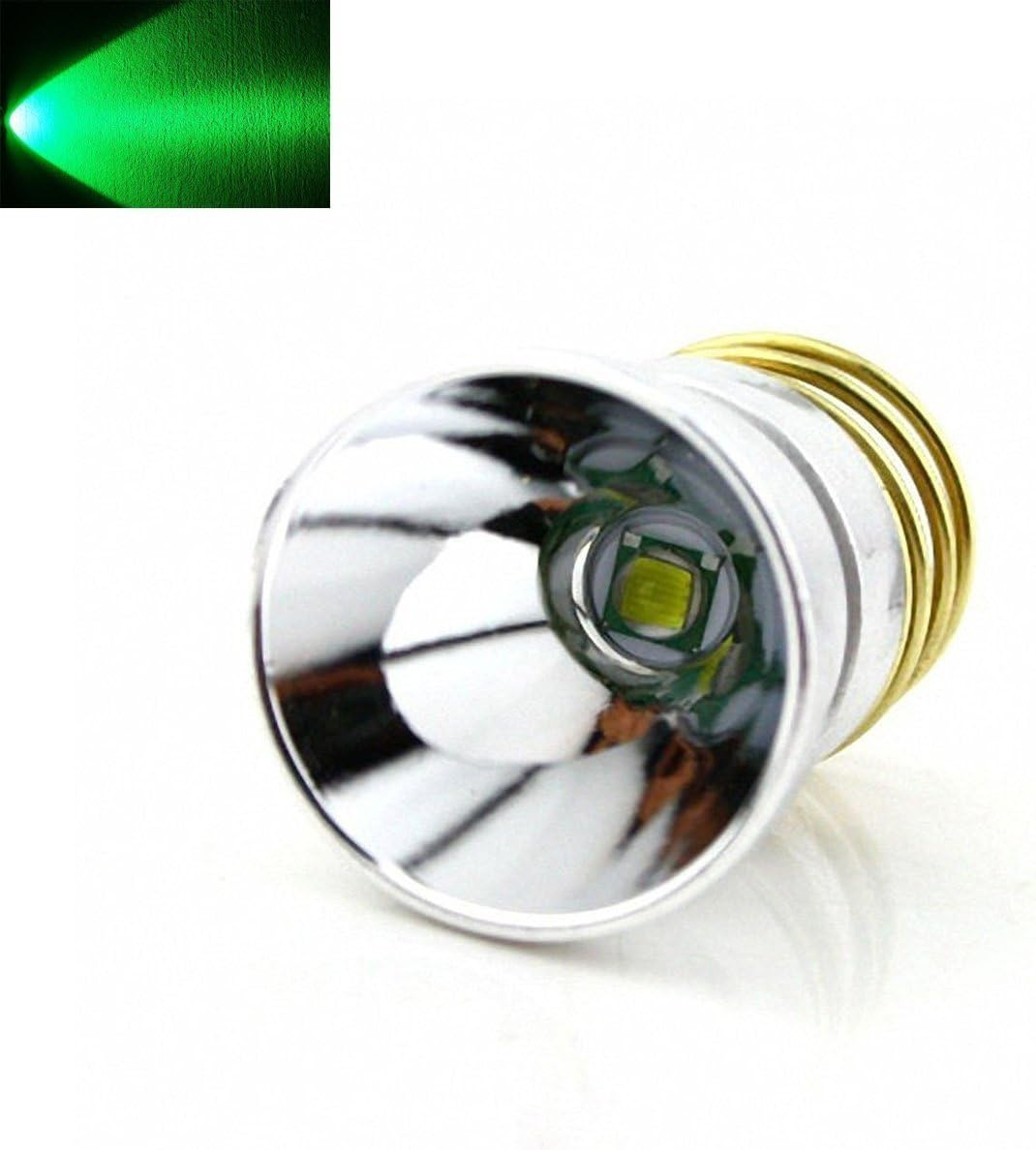 Ultra Bright Green Light Hunting Flashlight LED Bulb 1 Mode Drop-In P60 Desig...
