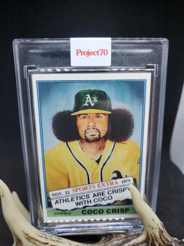 Topps Project70® Card 78 - 1976 Coco Crisp by Jonas Never - Artist Proof #41 /51
