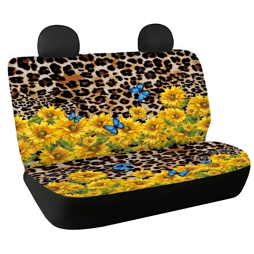 General Motors Animal Printed Rear Seat Pollution Protection Cover 2-Piece Set