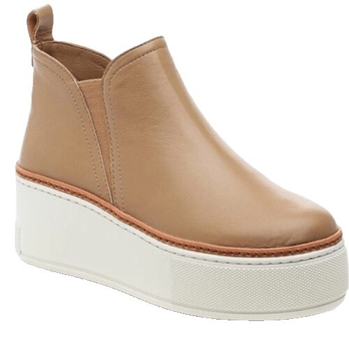 J/SLIDES Men’s Urban Sport  Tan Suede Luxe Trixie Boot Size 11 New Urban Sport by J/Slides Tan Suede Luxe Ankle Boot Faux  main image 4