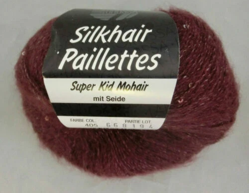 LANA GROSSA Handarbeits-Lace Garn mit Mohair