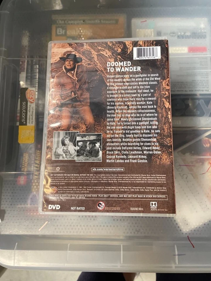 A Man Called Shenandoah: The Complete Series [vgc  DVD] Boxed Set t616 - Image 2 of 2