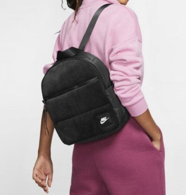 Nike Sportswear Essentials Winterized Mini Backpack Black 13''x 10''x 5'' NWOT
