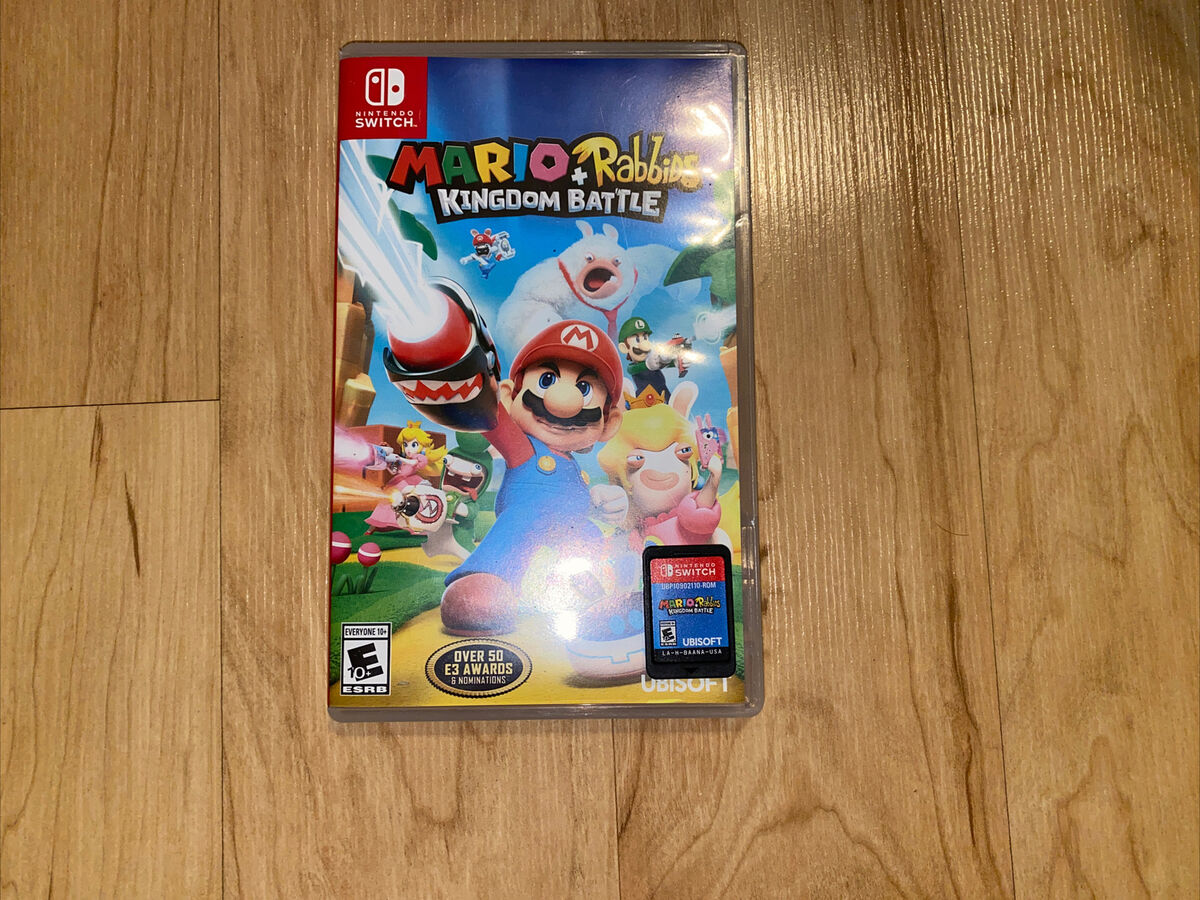 SUPER MARIO + RABBIDS KINGDOM BATTLE - Nintendo Switch Game COMPLETE