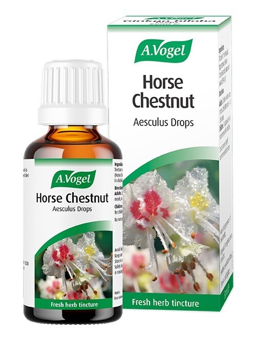 A. Vogel, Horse Chestnut Aesculus Drops 50ml. BBE 10/2029