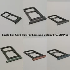Single Sim Card Holder Tray For Samsung Galaxy S10 / S10 Plus