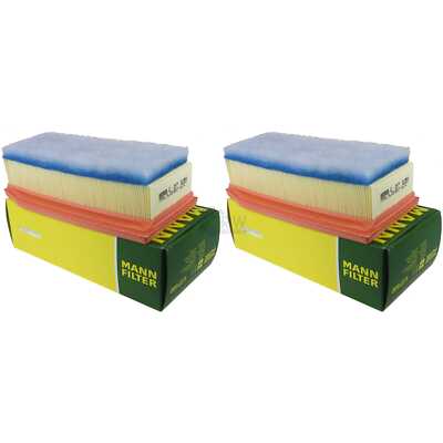 2x Original MANN-FILTER Luftfilter C 27 030 Air Filter