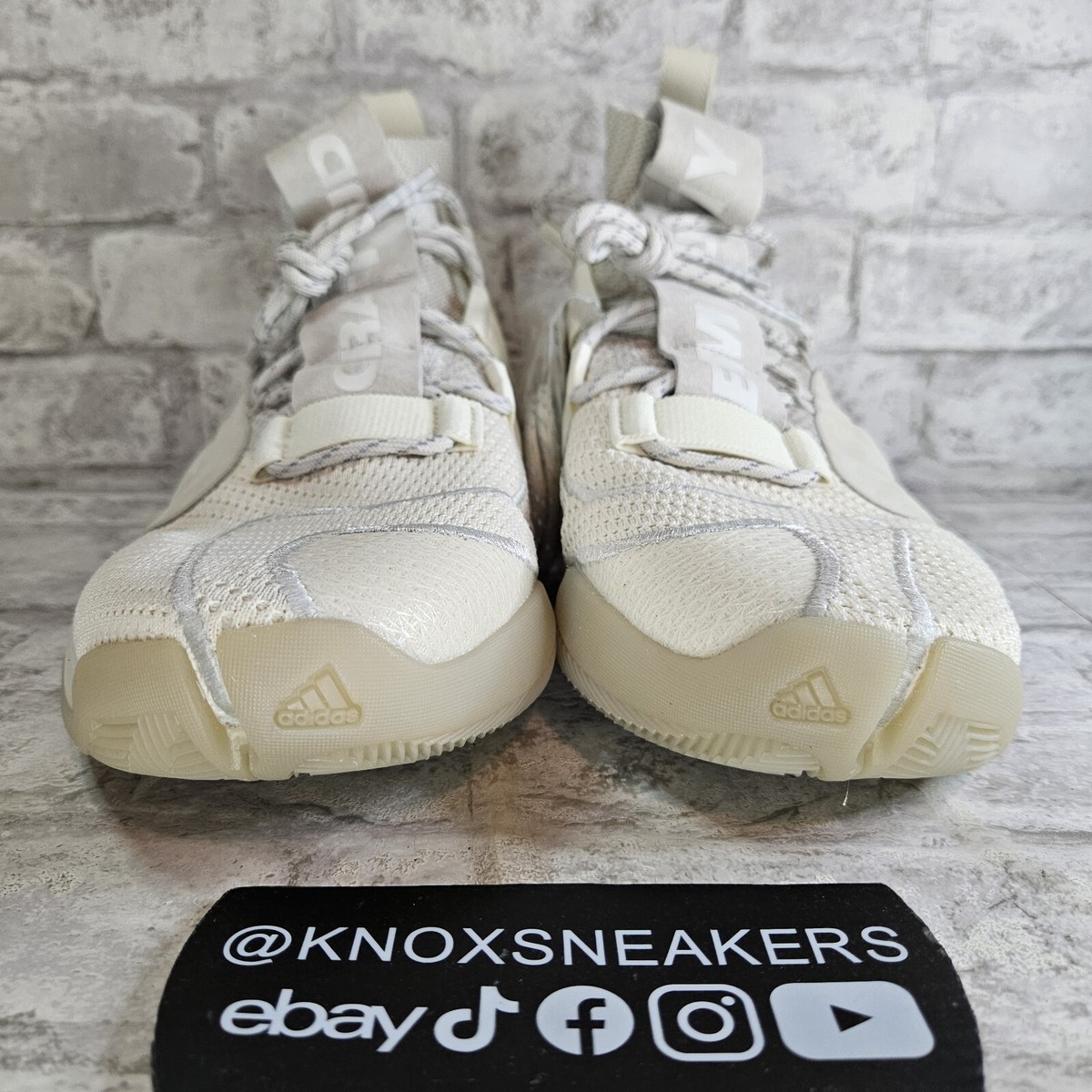 Adidas PW Crazy BYW PRD Pharrell Williams Ivory Cream EG7727 Men's