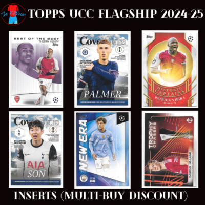 2024-25 Topps UEFA Club Competitions UCC FLAGSHIP - Insert Cards