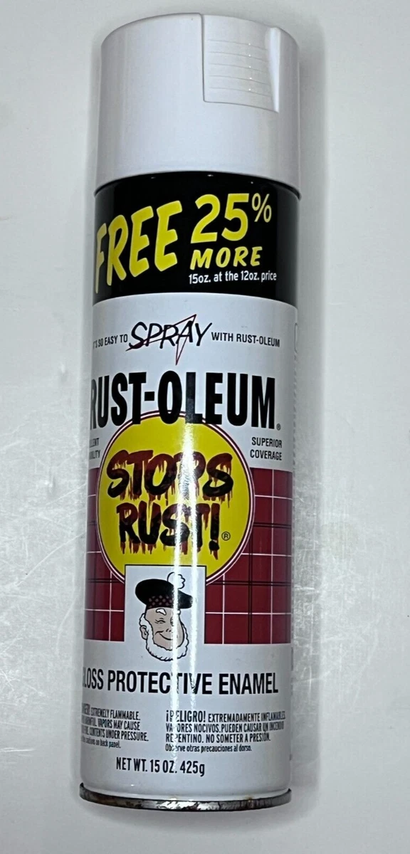 RUST-OLEUM CLEAN METAL FLAT PRIMER SPRAY PAINT W/RUST PROTECTION 15OZ