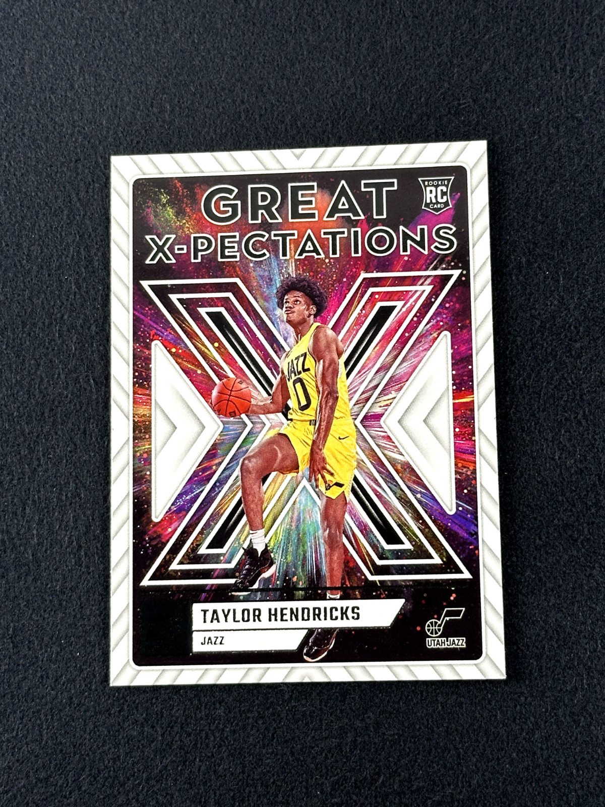 2023-24 Donruss TAYLOR HENDRICKS Great X-Pectations Insert RC #9 Utah Jazz