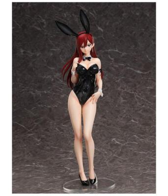FAIRY TAIL - Erza Scarlet Bare Leg Bunny Ver. 1/4 Pvc Figure Freeing | eBay  UK