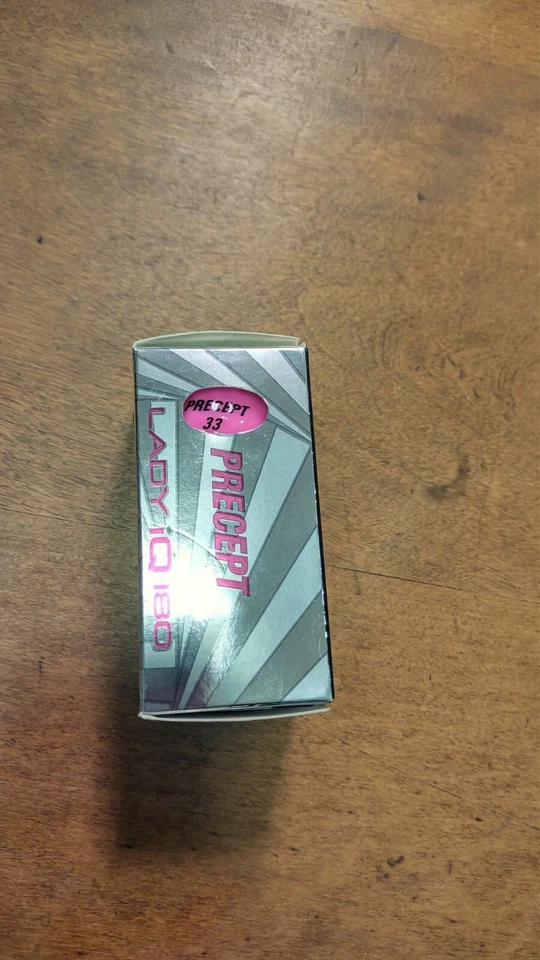 Paquete de 2 pelotas de golf rosa Precept Lady IQ 180 #33 Foto 4 de 4