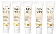 Lot of 5 - Avon Skin So Soft RADIANT MOISTURE Replenishing Hand Creams 3.4oz