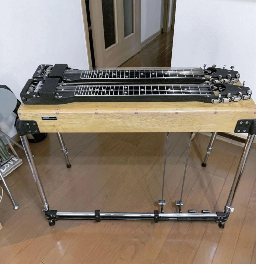 WRIGHT CUSTOM PEDAL Steel Guitar Made in 1958 with Original Hard