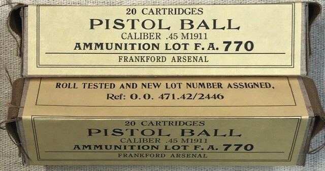 FRANKFORD ARSENAL M1911 PRE-WAR 