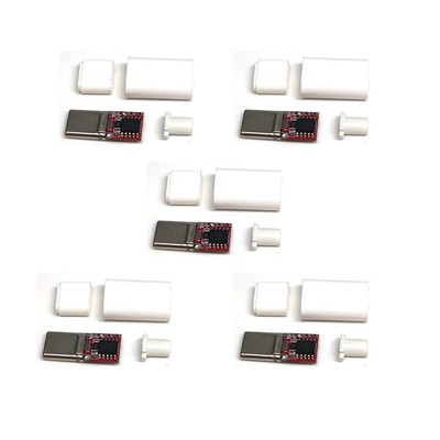 5PCS PD QC 5V 9V 12V 15V 20V DC Fixed Voltage Power Trigger Module 5A Type-C