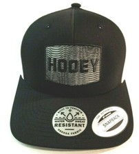 Sombrero Hooey para Hombres ILLUSION" NEGRO/BLANCO 2034T-BKWH Snapback Trucker OSFA