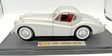 Signature Models Jaguar XK120 1949 Silver Opening Hood Doors Trunk Loose 1:18
