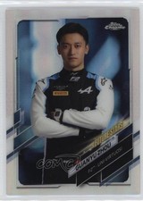 2021 Topps Chrome Formula 1 F2 Racers Future Stars Refractor Zhou Guanyu #61 4p8