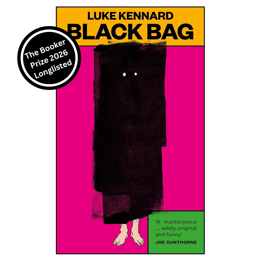 Black Bag by Luke Kennard (2026 Booker Longlist) Hardback