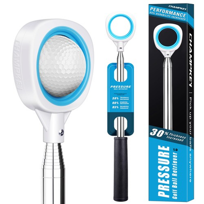 #ad CHAMPKEY Pressure Golf Ball Retriever Performance Version Thicken Stainless ... $23.45