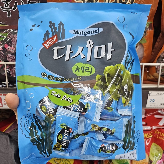 Traditional Korean Seaweed Kelp Dessert Jelly 300g - Rich Mineral Healthy Snack