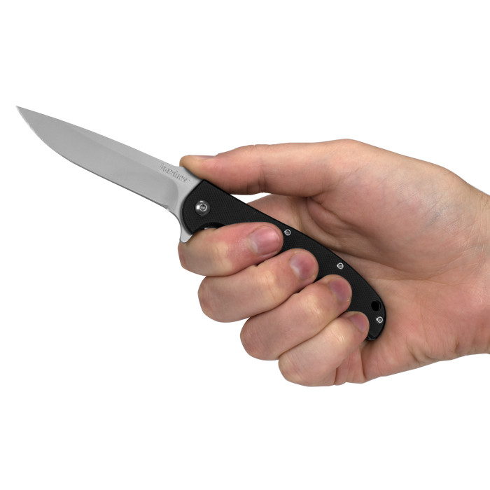 Kershaw Knives Chill 3410 Liner Lock Black G10 8Cr19MoV Stainless Pocket Knife