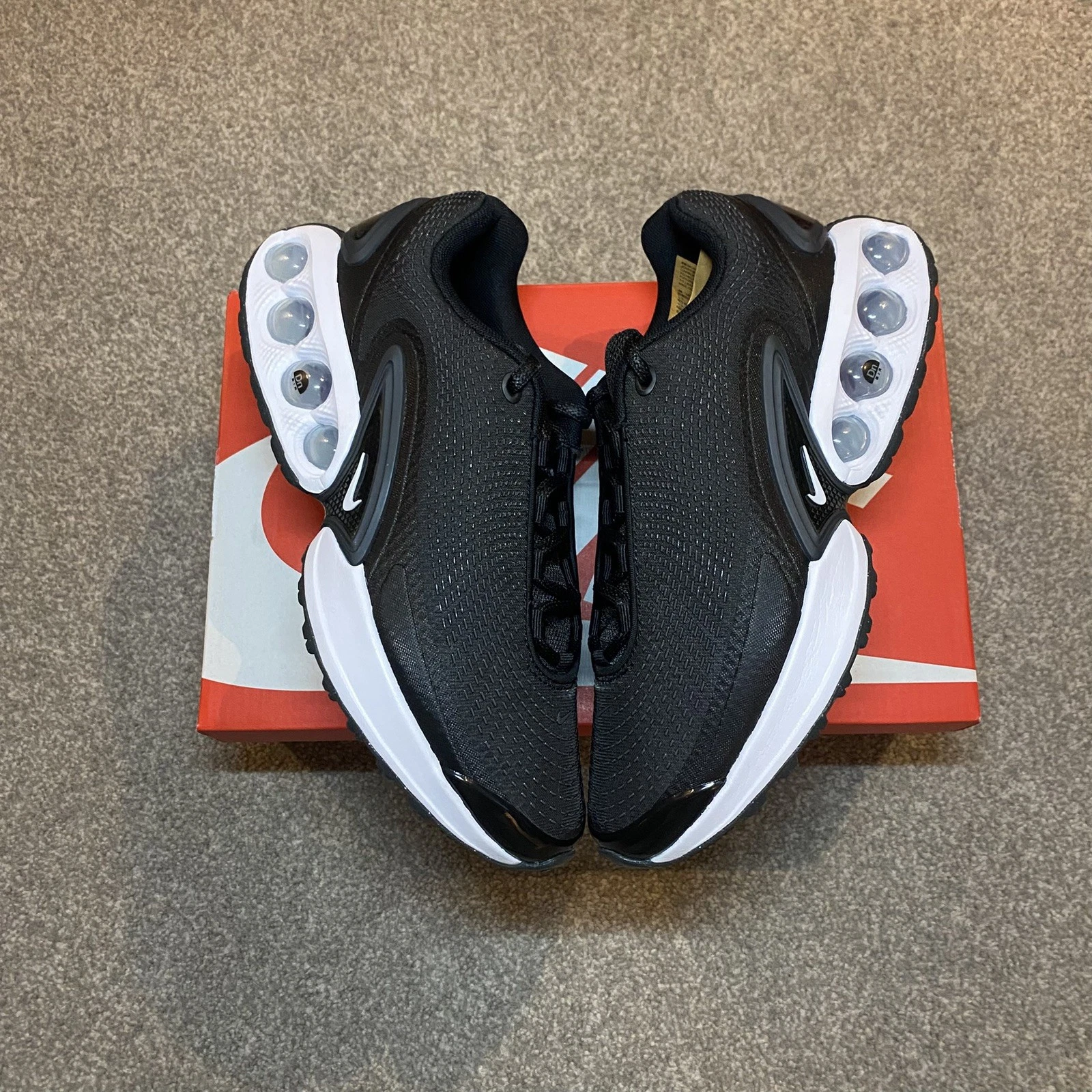 Nike Air Max Dn "Black/Dark Grey" Trainers - DV3337 012 - RRP £155 - Size UK 6