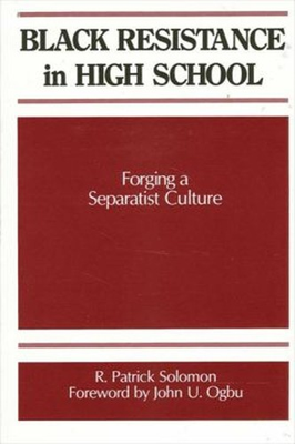 #ad #ad Black Resistance in High School : Forging a Separatist Culture Pa $13.17