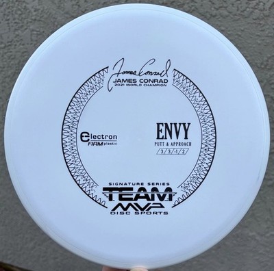 MVP Axiom Electron Firm Envy Rare WHITE-on-WHITE Natural Beauty Conrad Disc Golf