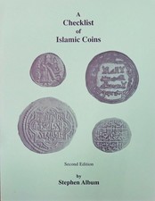 A Checklist of Islamic Coins 2nd Ed. (1998), 151 pgs.  with Rarity Ratings. 