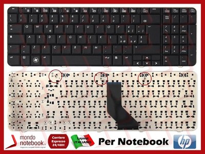 HP50 Touches pour clavier HP Pavilion DV8-1000 X18T DV7-1200 Presario