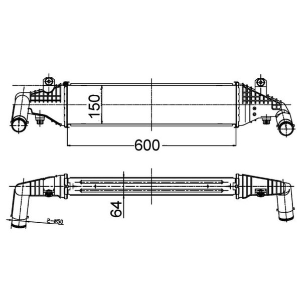 LadeluftküHler Mahle Ci 504 000S-image