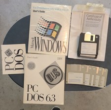 Vintage Dos 6.3 and Windows 3.1 Software Package.