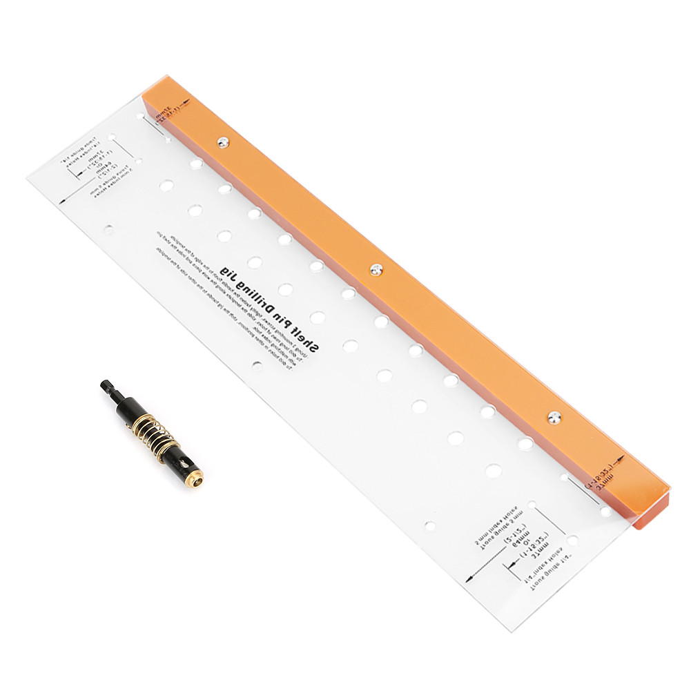 Woodworking Hole Guide Shelf Pin Drilling Jig Self Centering Set KRI✈️