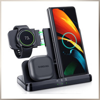 Induktive Ladestation 3 In 1 Kompatibel FüR Galaxy Watch S26 Ultra S25 S24 S23