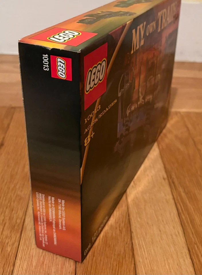 LEGO Trains: Open Freight Wagon (10013); NUEVO en caja; sellado; borde rayado (foto) Foto 4 de 4