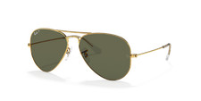 Ray-Ban Aviator Classic Gold /G-15 Green Polarized 58mm Sunglasses RB3025 001/58
