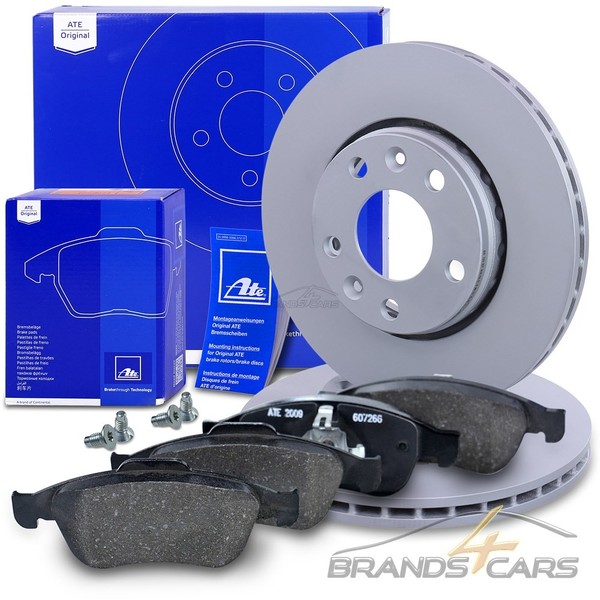 ATE Bremsscheiben Ø280 +BremsbelÄGe Satz Vorne FÜR Renault Megane 3 Scenic 3-image