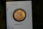 1952 uncirculated wheat cent : nice coin :