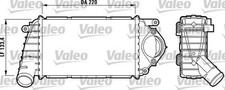 VALEO 817486 Ladeluftkühler LLK für VW Lupo (6X1, 6E1) Turbo Intercooler
