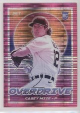 2021 Panini Chronicles Overdrive Pink Pulsar Prizm Casey Mize #17 0b3