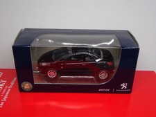 Dealer Special Order Product Norev 1/64 3 Inch Peugeot 207Cc Detachable Top Blac
