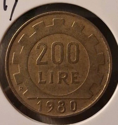 1980 Italy 200 Lire