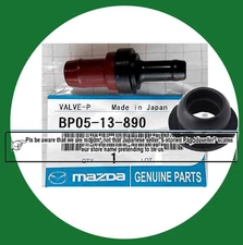 Made in Japan by MAZDA Genuine PCV Valve BP05-13-890 & Seal  Mazda Oem