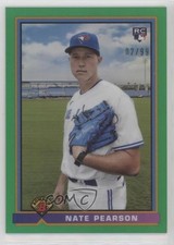 2021 Bowman 1991 Bowman Green Refractor 2/99 Nate Pearson #91B-NP fm0