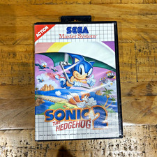 SEGA Sonic the Hedgehog 2 Boxed for Sega Master System (1992)